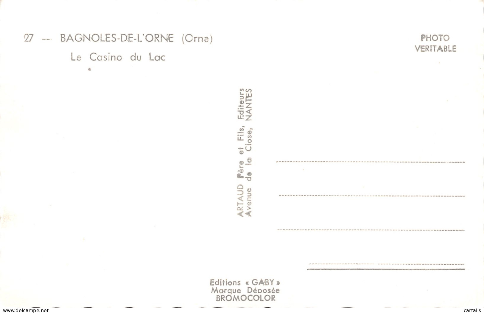 61-BAGNOLES DE L ORNE-N°3781-E/0039 - Bagnoles De L'Orne