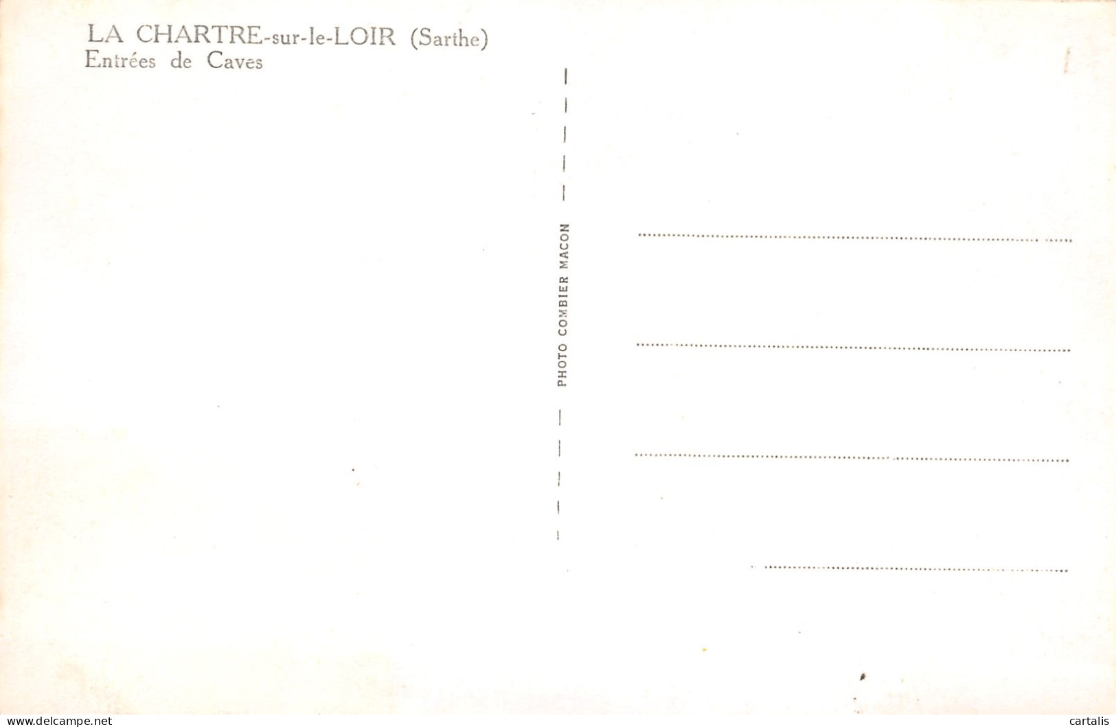 72-LA CHARTRE SUR LE LOIR-N°3781-E/0037 - Andere & Zonder Classificatie