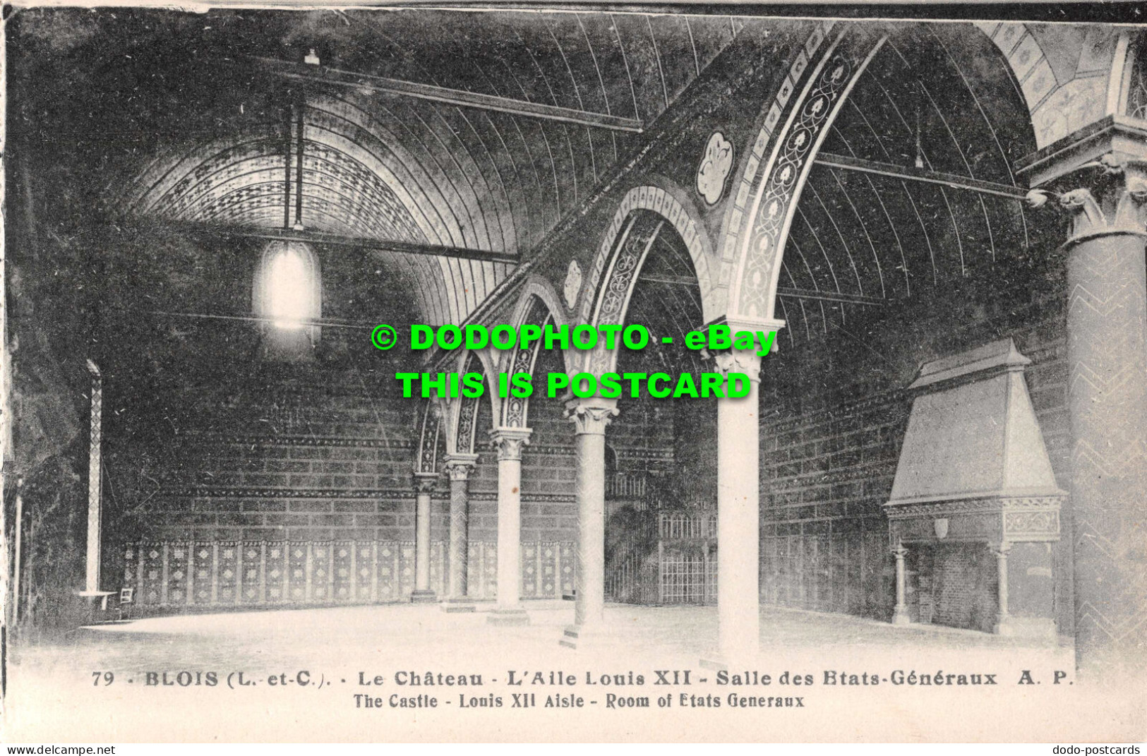 R531788 Blois. The Castle. Louis XII Aisle. Room Of Etats Generaux. E. Dupre - Wereld