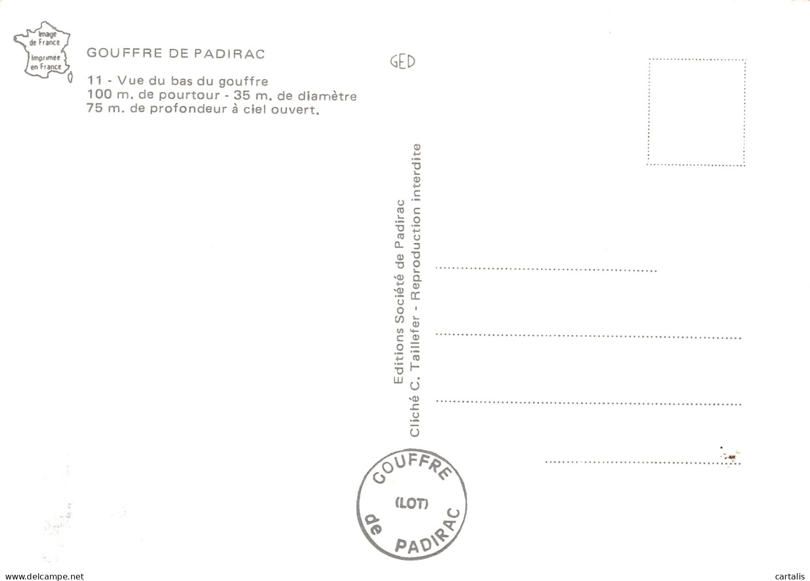 46-PADIRAC-N°3782-D/0381 - Padirac