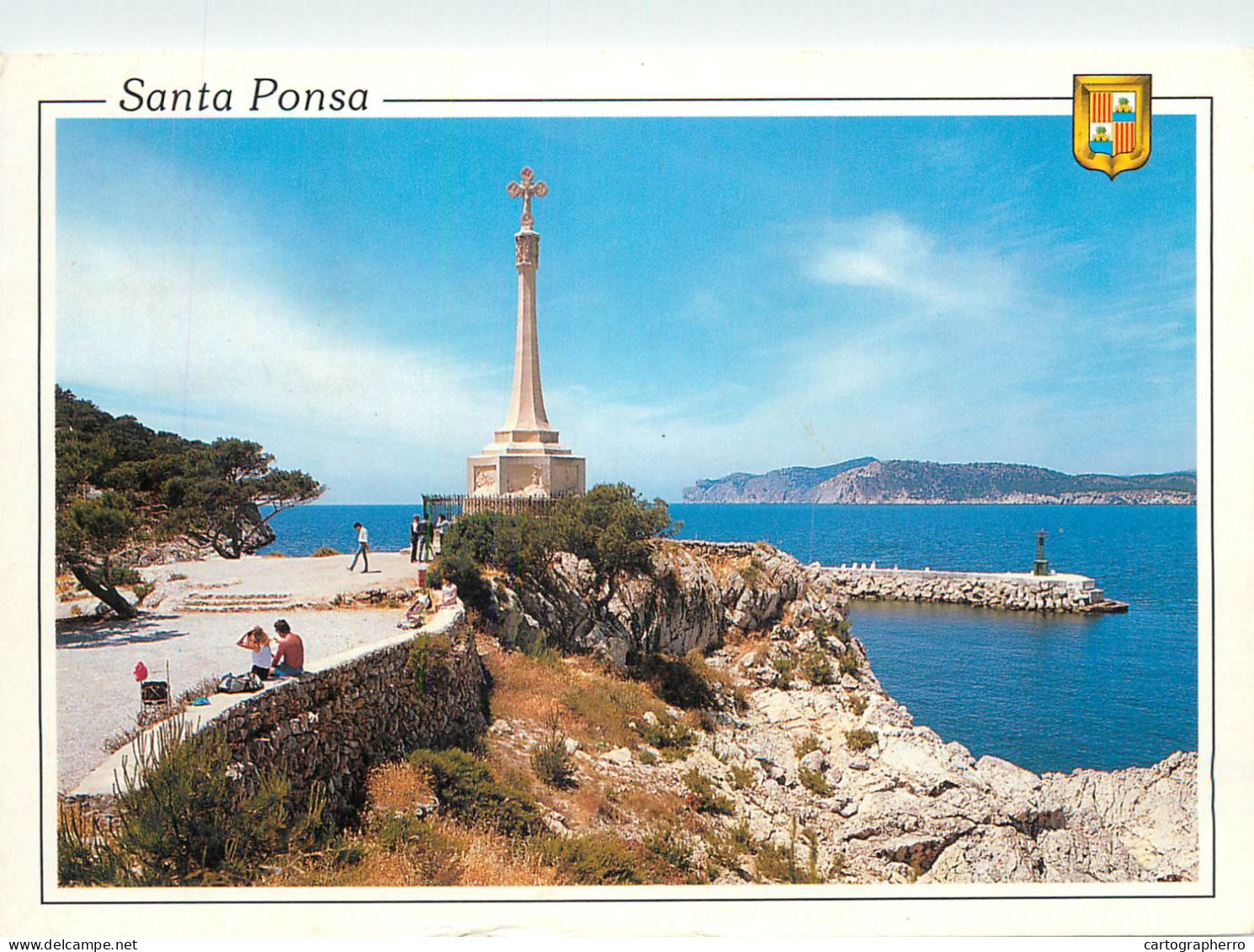 Navigation Sailing Vessels & Boats Themed Postcard Santa Ponsa - Veleros
