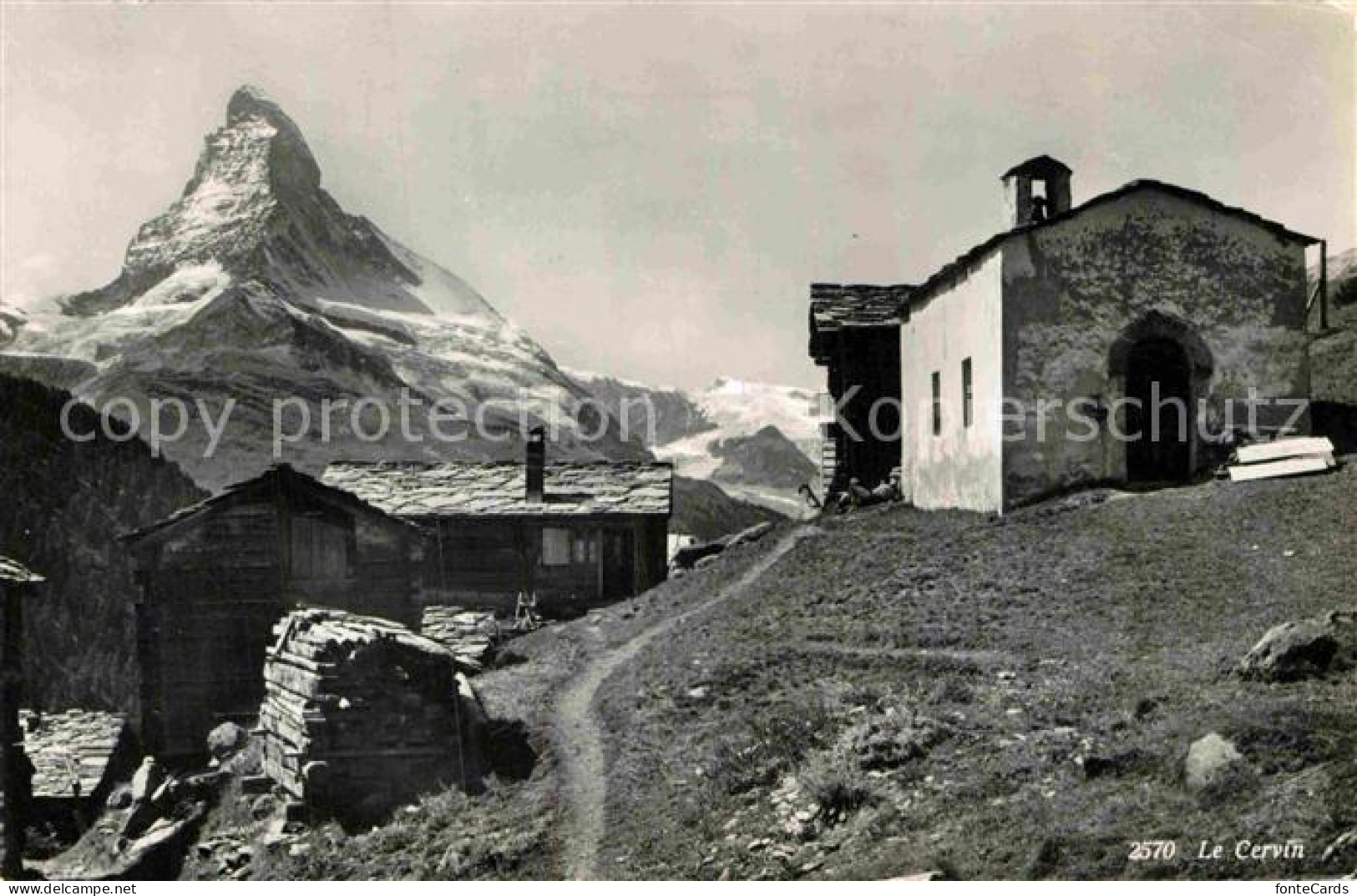 12875271 Findelen VS Et Le Cervin Matterhorn Walliser Alpen Findelen VS - Sonstige & Ohne Zuordnung