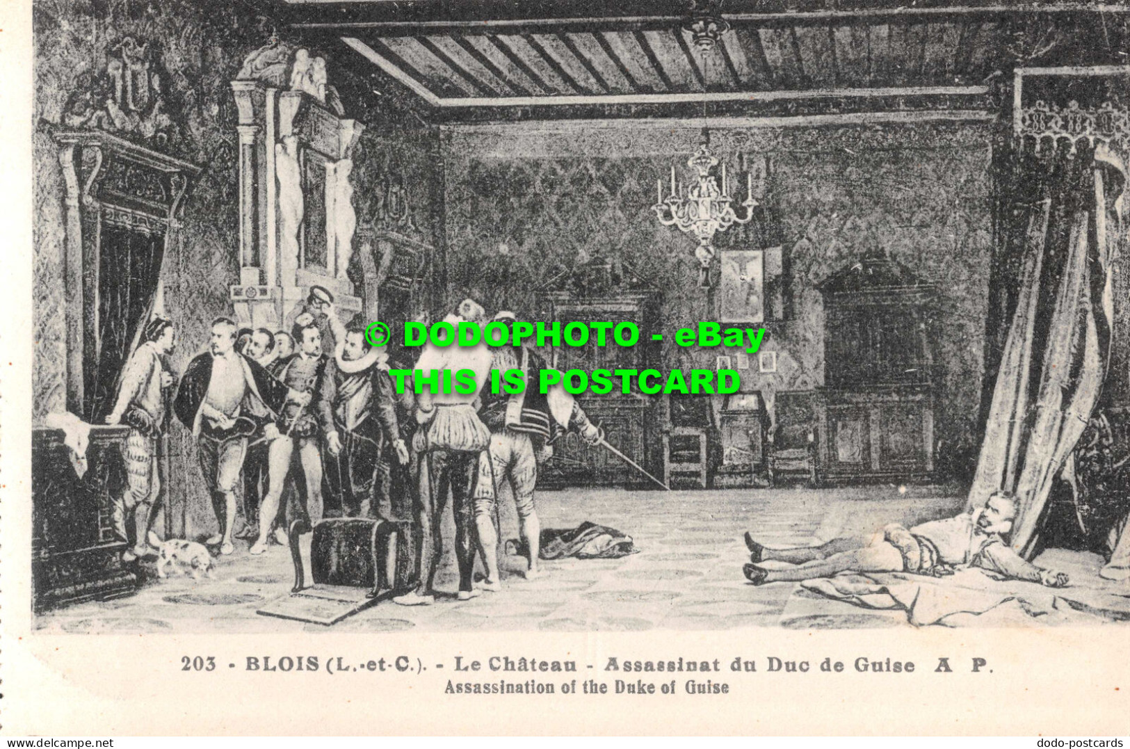 R531793 Blois. Assassination Of The Duke Of Guise. E. Dupre - Wereld