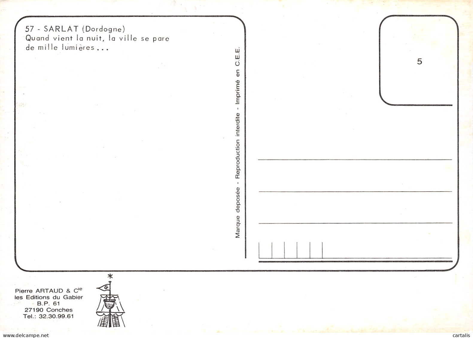 46-SARLAT-N°3782-D/0001 - Andere & Zonder Classificatie