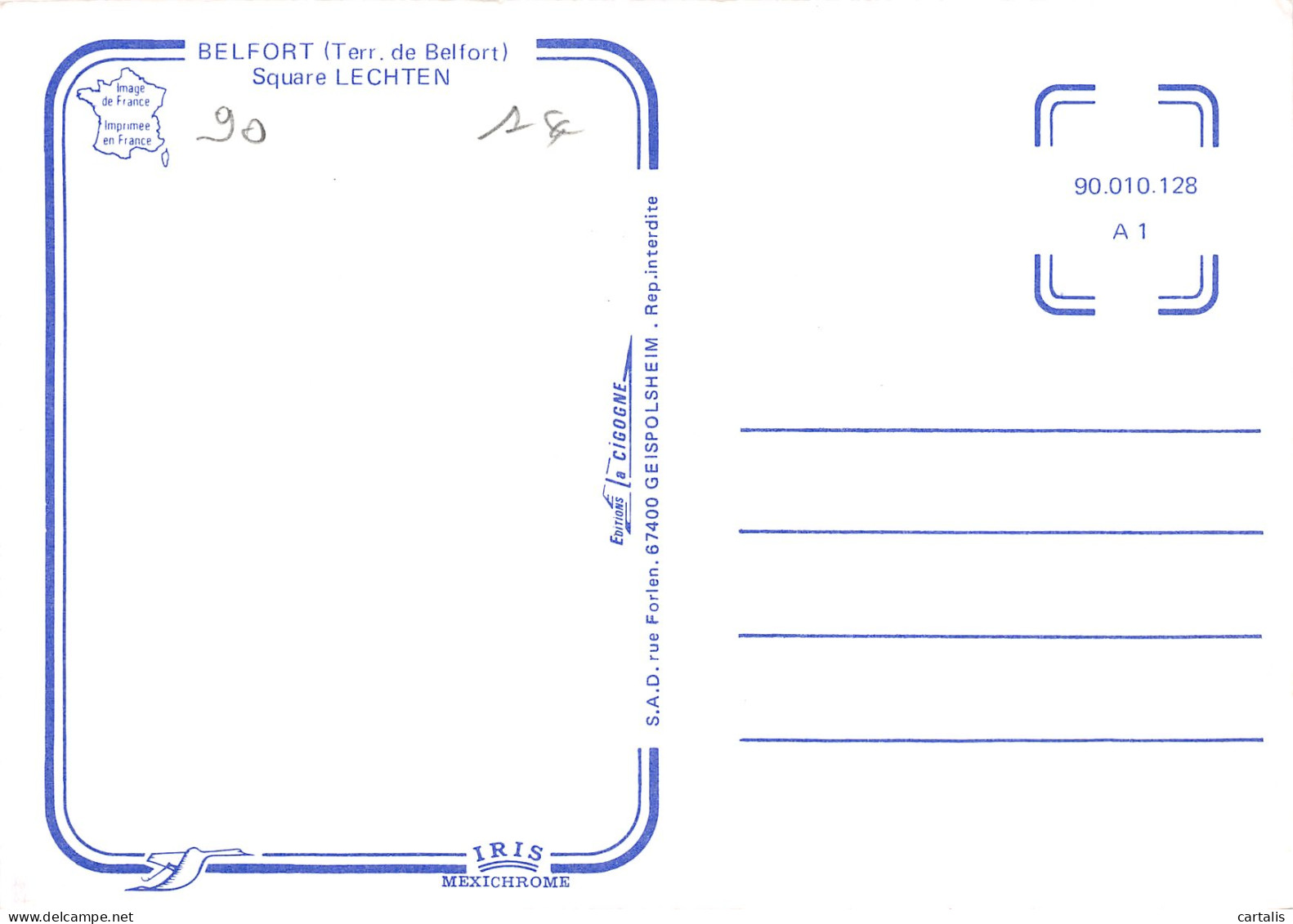 90-BELFORT-N°3782-C/0389 - Belfort - Ville