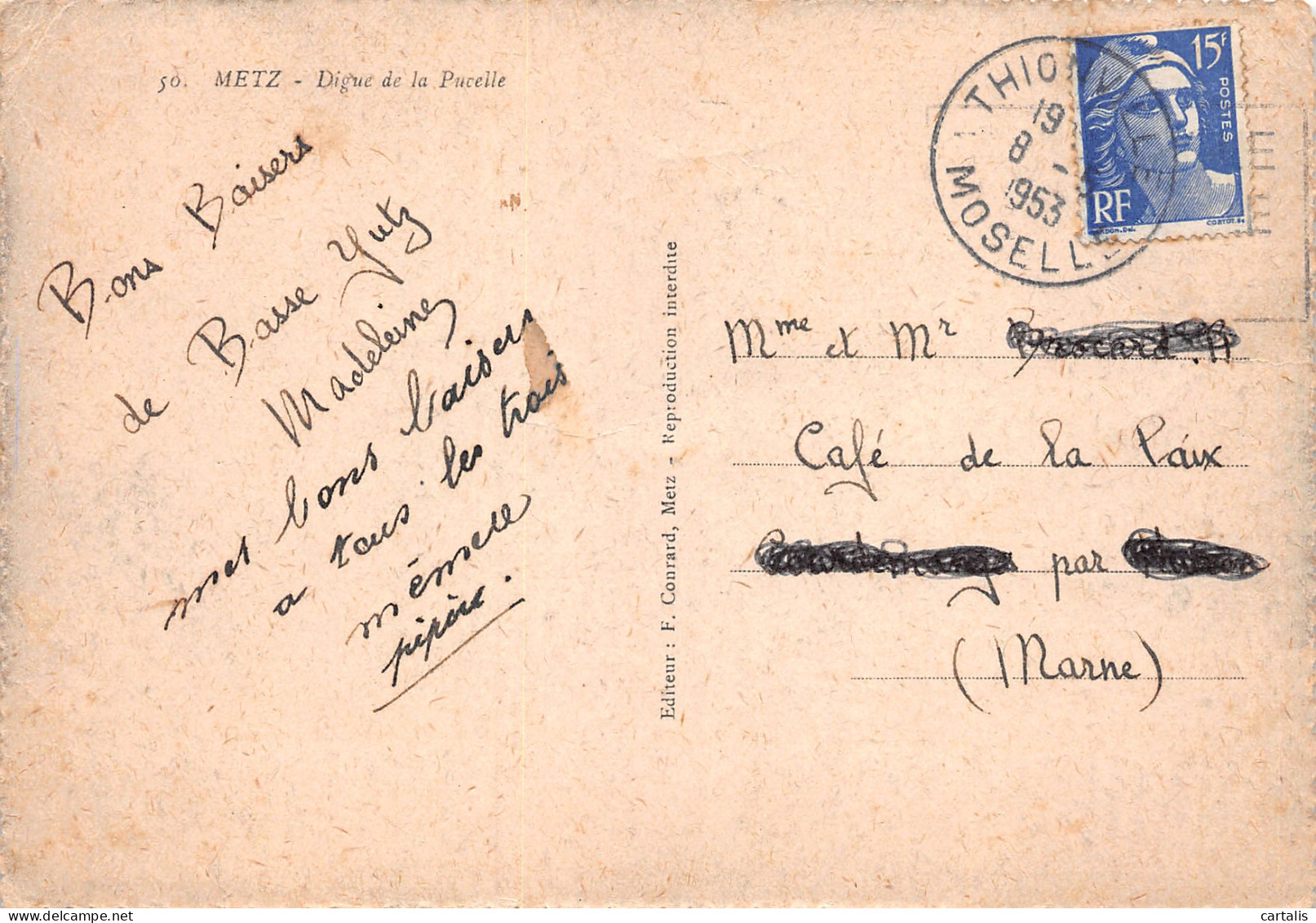 57-METZ-N°3782-C/0273 - Metz