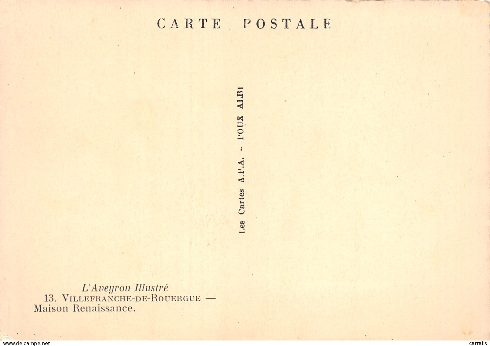 12-VILLEFRANCHE DE ROUERGUE-N°3782-C/0225 - Villefranche De Rouergue