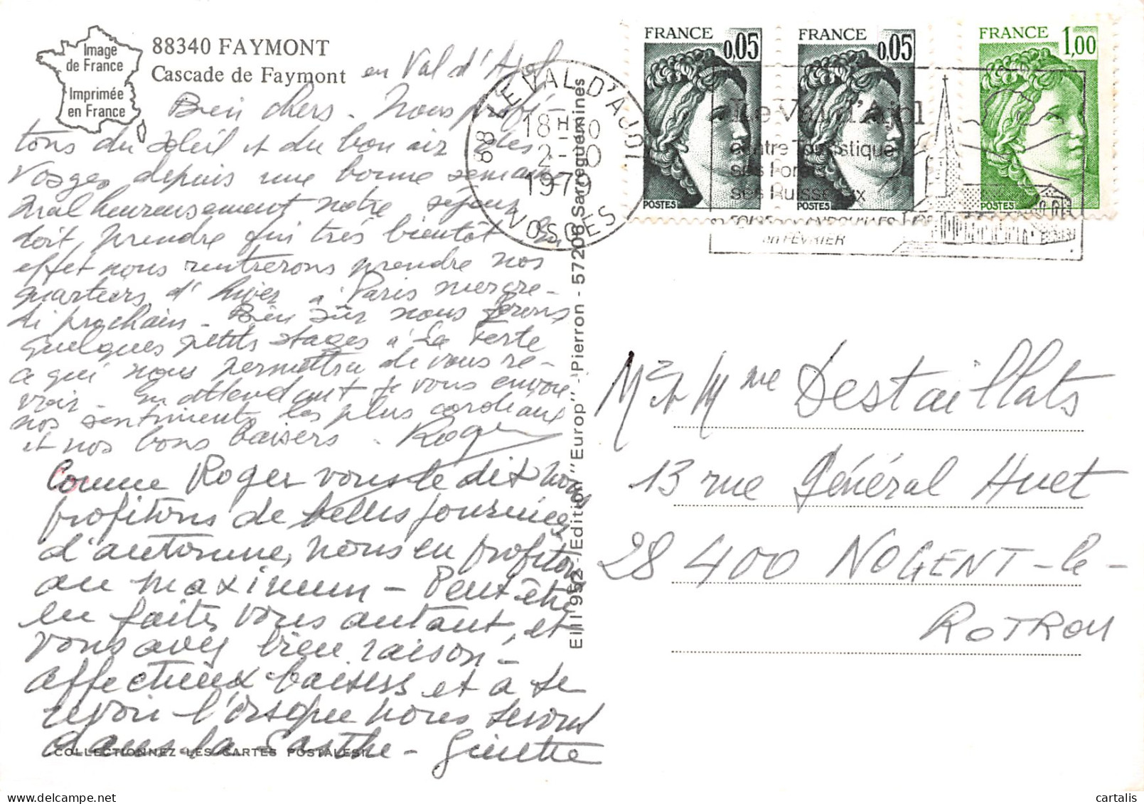 70-FAYMONT-N°3782-B/0371 - Other & Unclassified