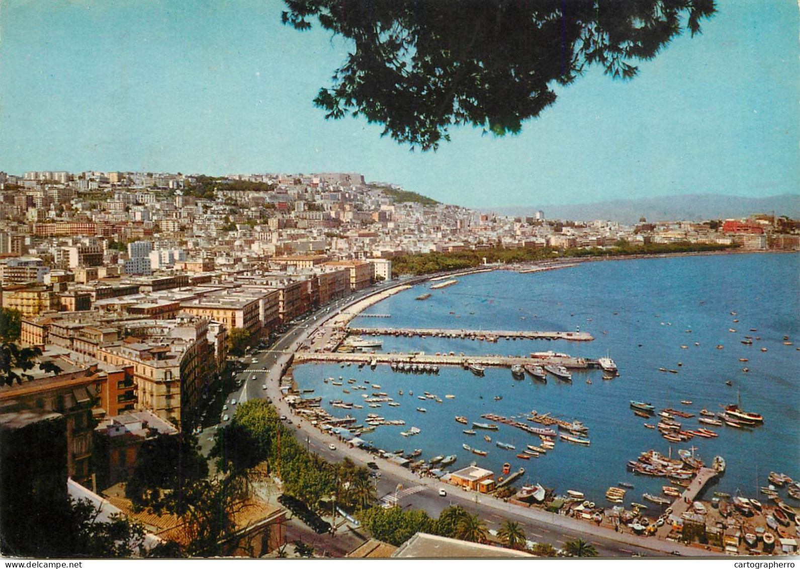 Navigation Sailing Vessels & Boats Themed Postcard Naples - Segelboote