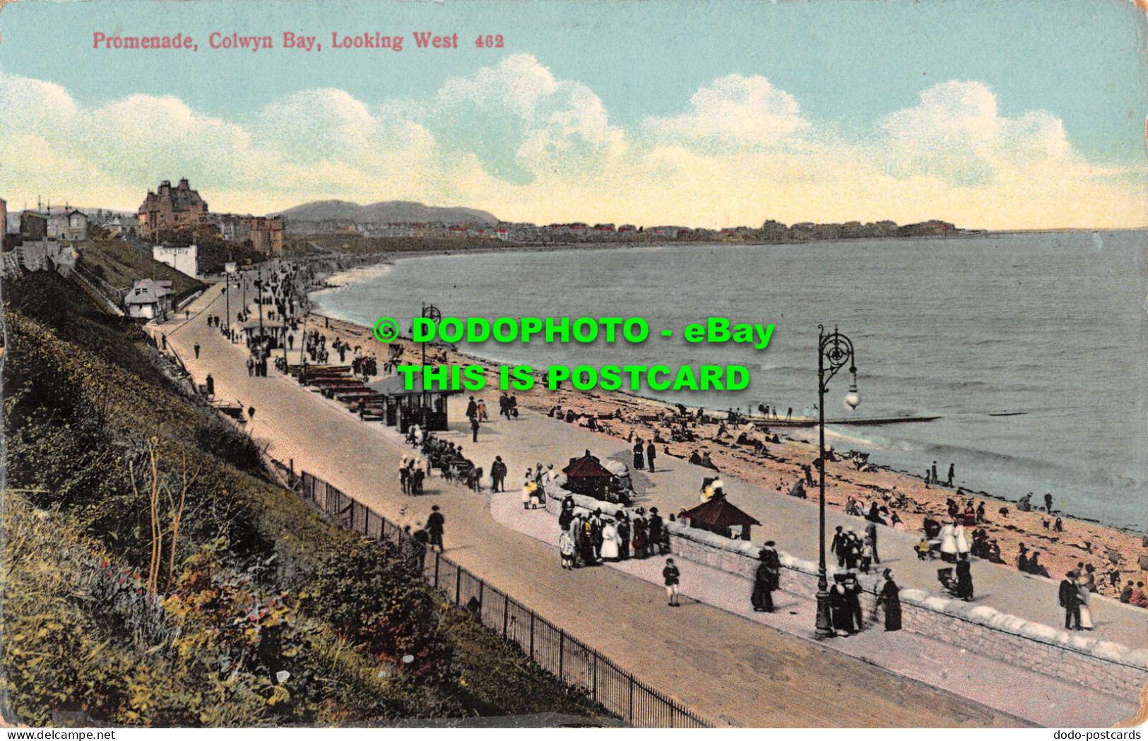 R531811 Colwyn Bay. Promenade. Looking West. W. A. And S. Grosvenor Series - Wereld