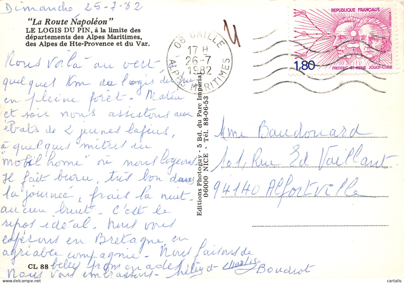 04-ROUTE NAPOLEON-N°3783-B/0157 - Other & Unclassified