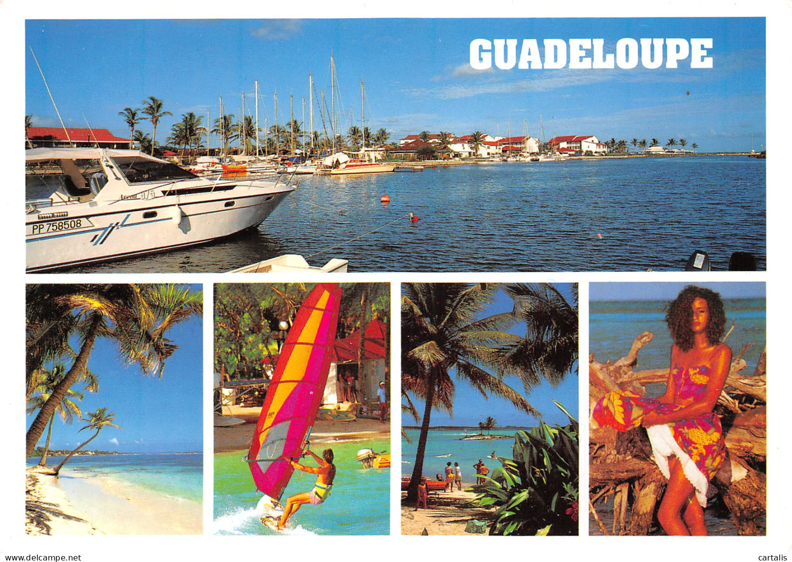 971-GUADELOUPE PLAGE SAINT FRANCOIS-N°3783-B/0043 - Other & Unclassified