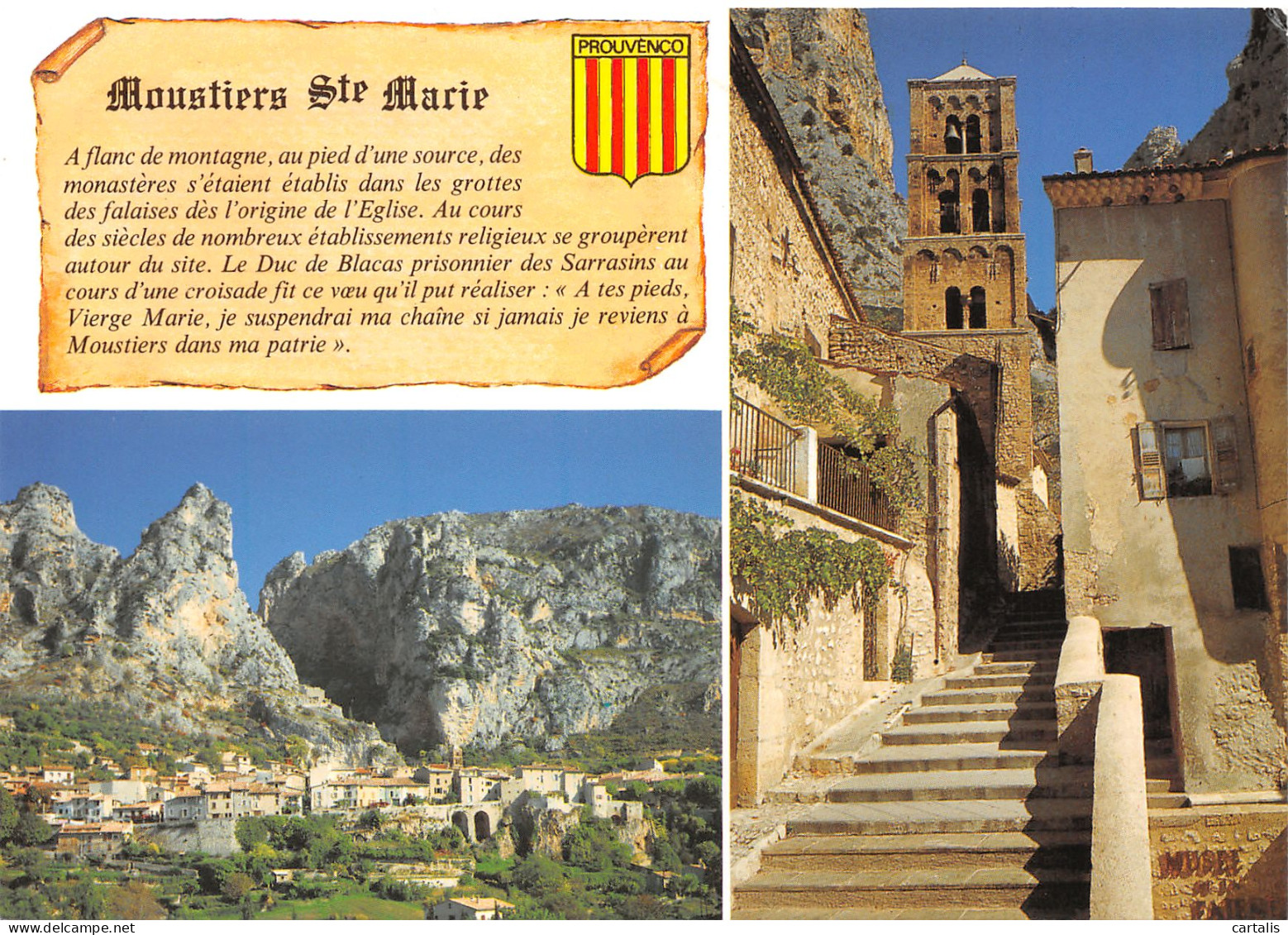 04-MOUSTIERS SAINTE MARIE-N°3783-A/0391 - Autres & Non Classés