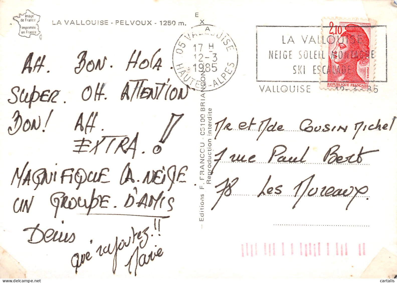 05-LA VALLOUISE-N°3783-A/0027 - Other & Unclassified