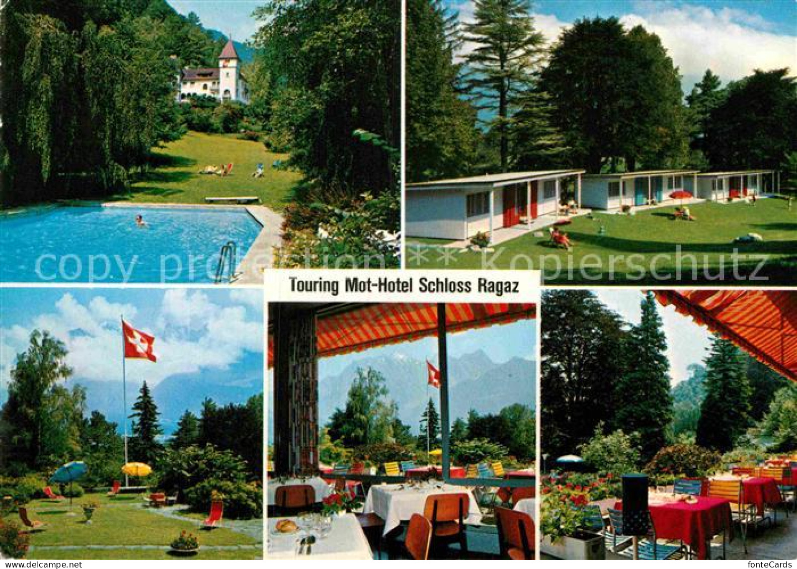 12869938 Bad Ragaz Touring Mot-Hotel Schloss Ragaz  Bad Ragaz - Altri & Non Classificati