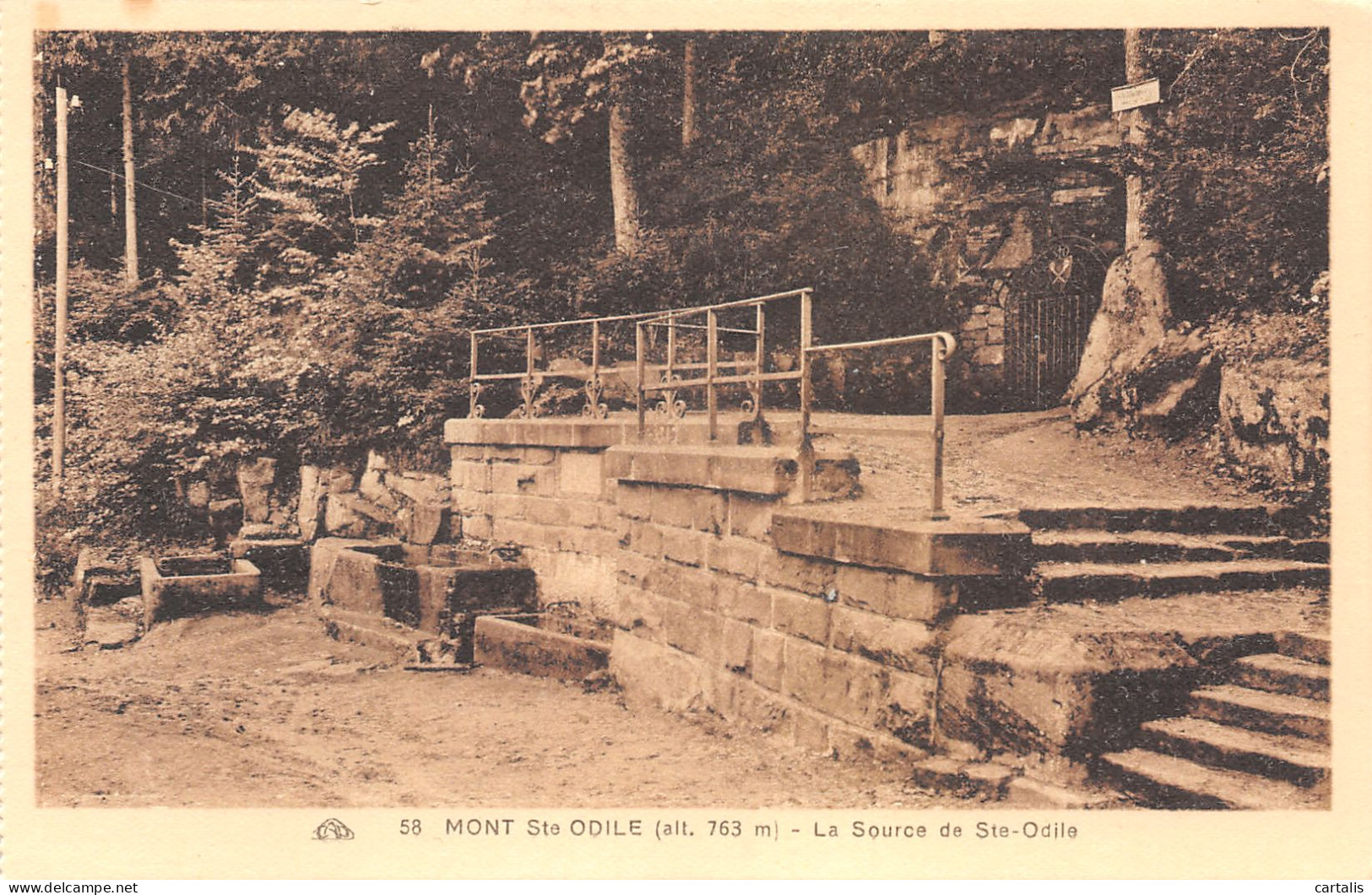 67-LE MONT SAINTE ODILE-N°3782-E/0077 - Autres & Non Classés