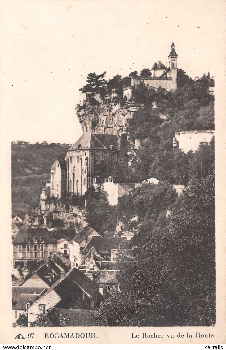 46-ROCAMADOUR-N°3782-E/0067 - Rocamadour