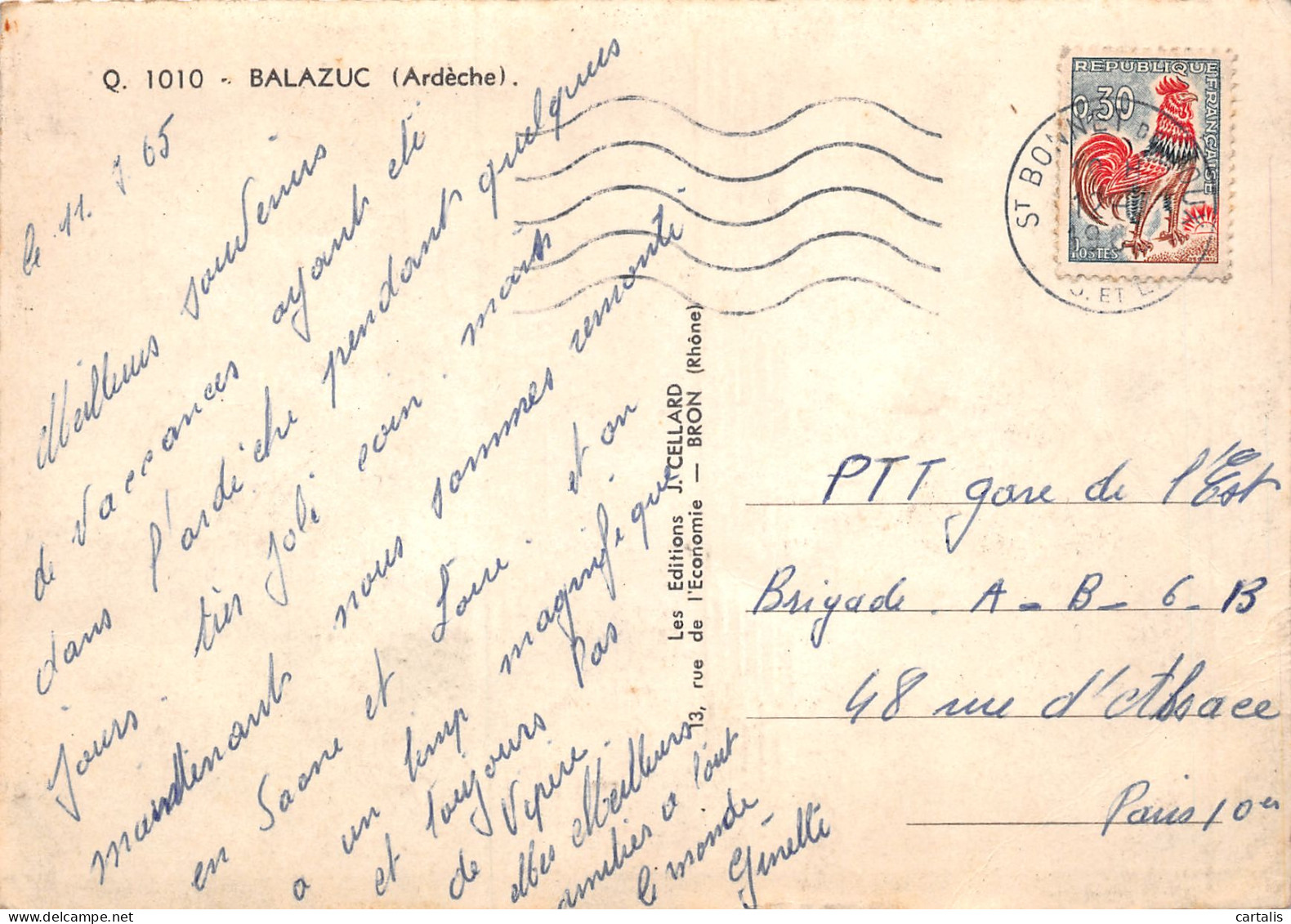 07-BALAZUC-N°3783-D/0365 - Andere & Zonder Classificatie