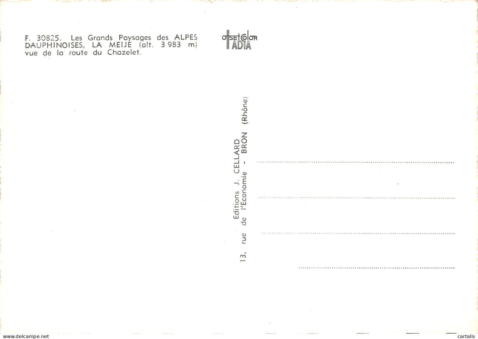 05-LA MEIJE-N°3783-D/0303 - Other & Unclassified