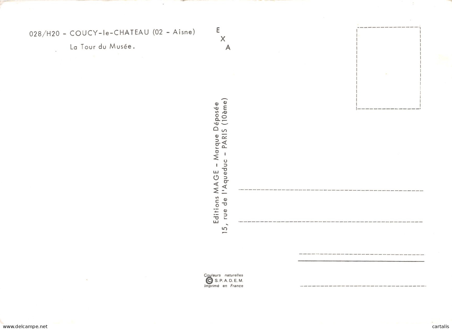 02-COUCY LE CHÂTEAU-N°3783-D/0195 - Andere & Zonder Classificatie