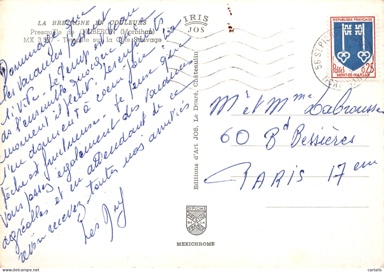 56-QUIBERON-N°3783-D/0179 - Quiberon