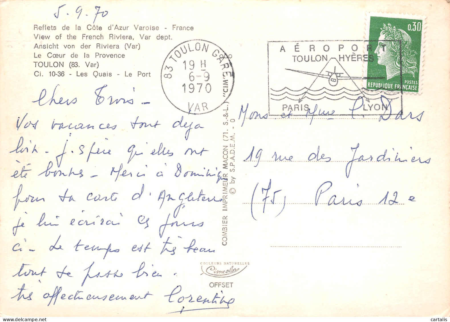 83-TOULON-N°3783-D/0147 - Toulon