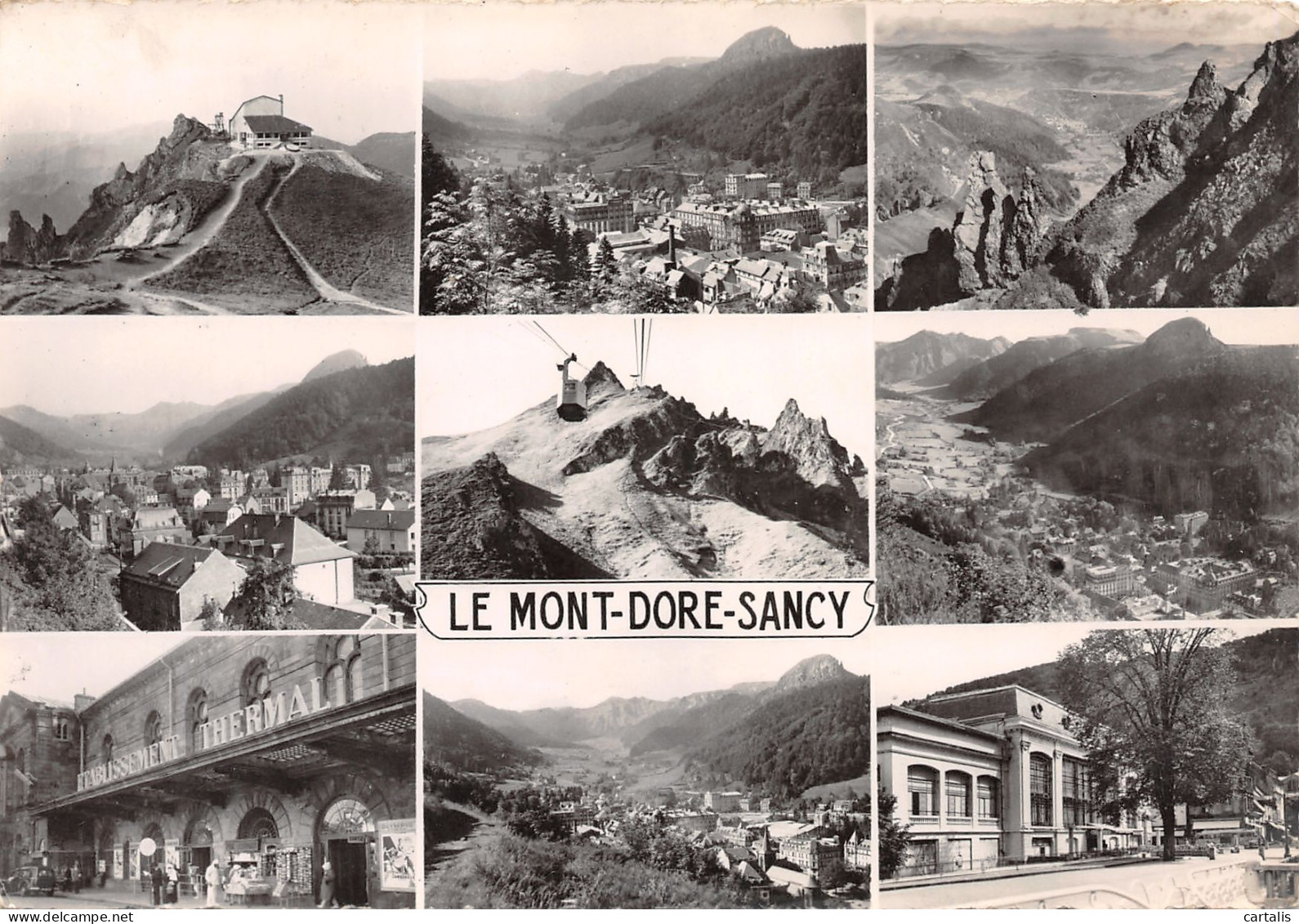63-LE MONT DORE SANCY-N°3783-D/0123 - Le Mont Dore