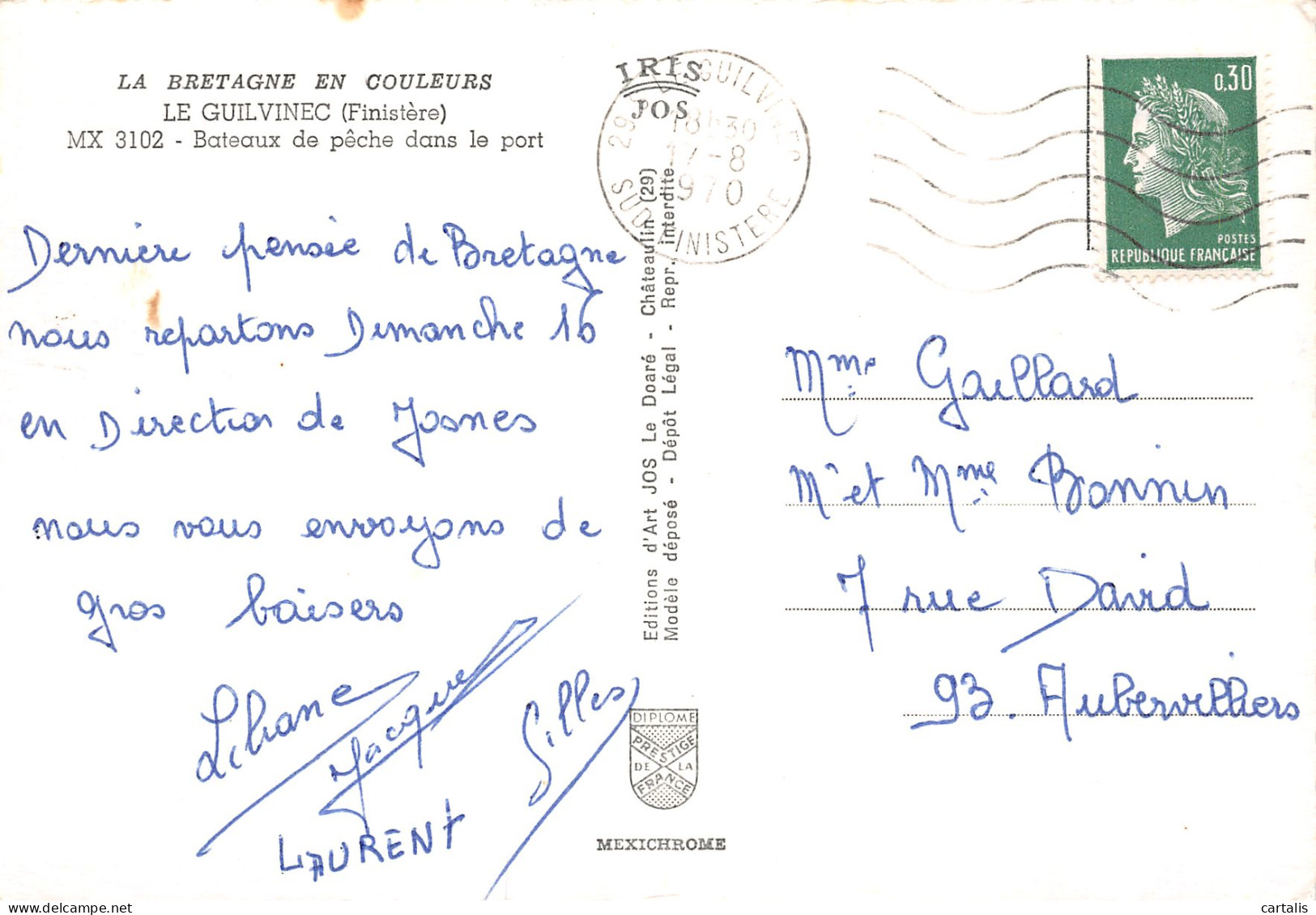 29-LE GUILVINEC-N°3783-D/0087 - Sonstige & Ohne Zuordnung