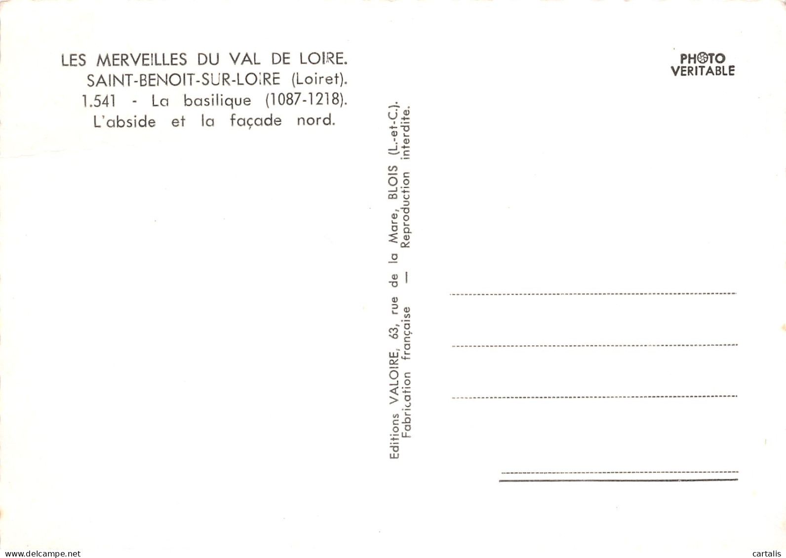 45-SAINT BENOIT SUR LOIRE-N°3783-D/0061 - Otros & Sin Clasificación