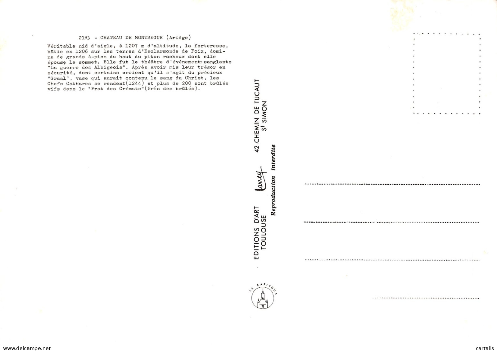 09-MONTSEGUR-N°3783-C/0389 - Other & Unclassified