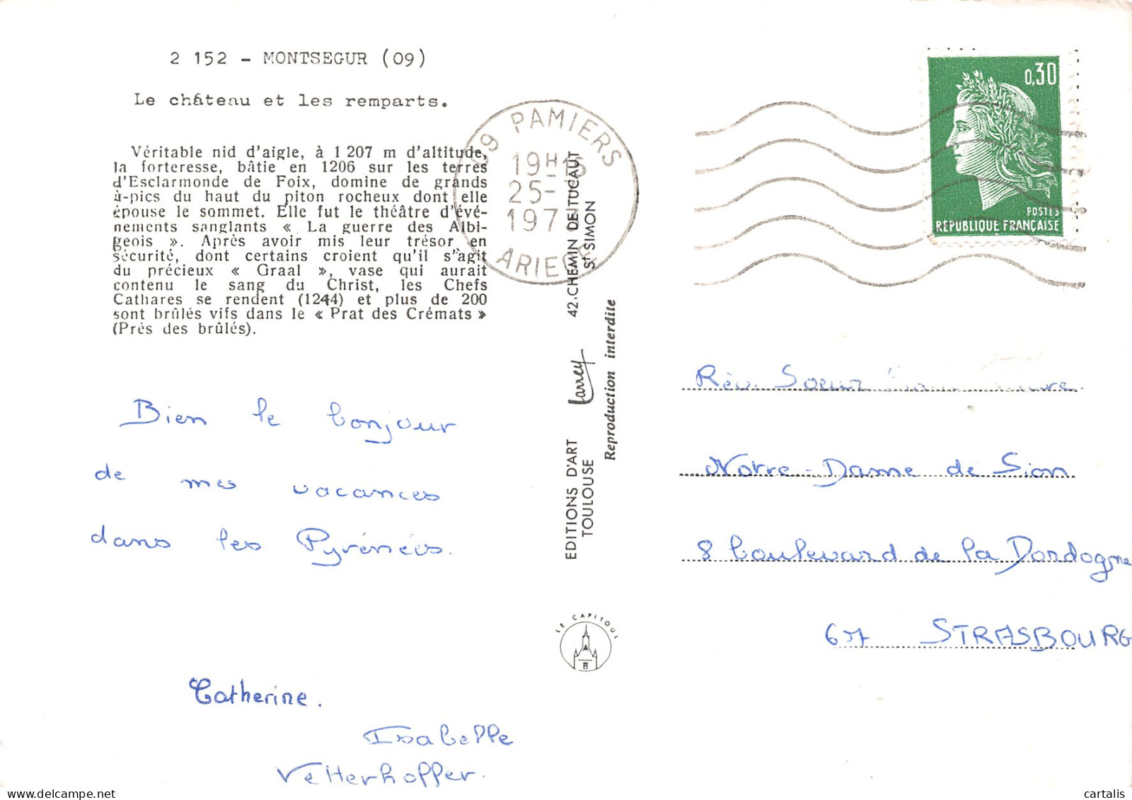 09-MONTSEGUR-N°3783-C/0383 - Other & Unclassified