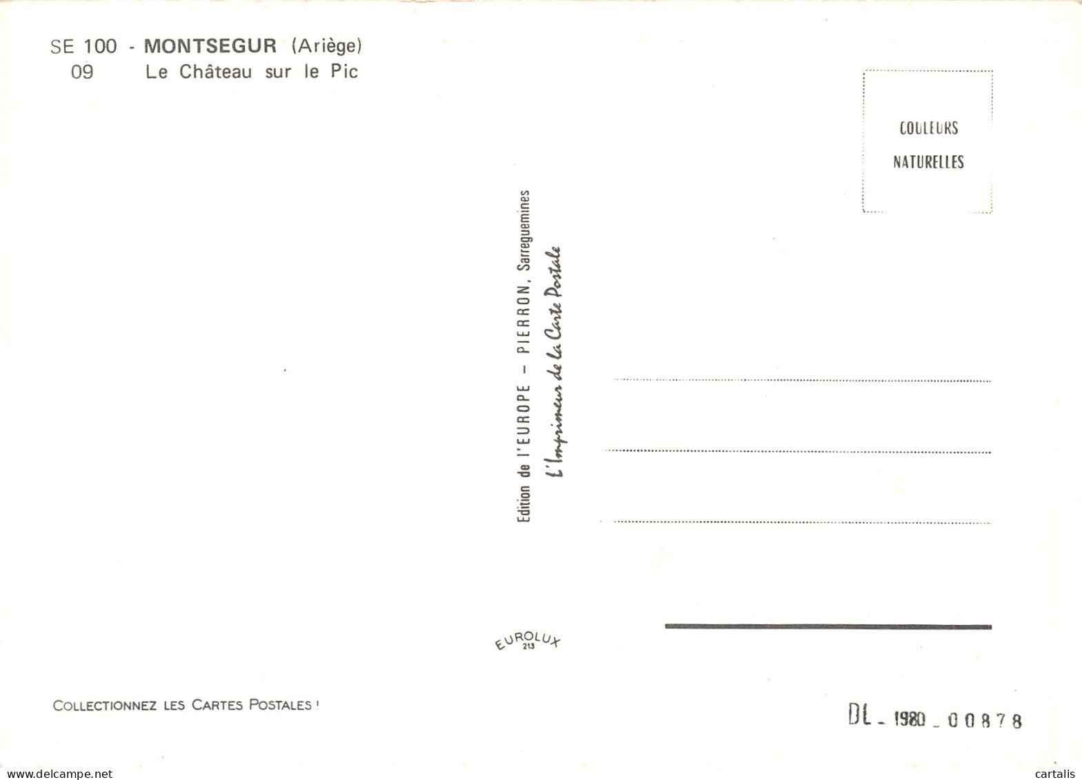 09-MONTSEGUR-N°3783-C/0325 - Other & Unclassified