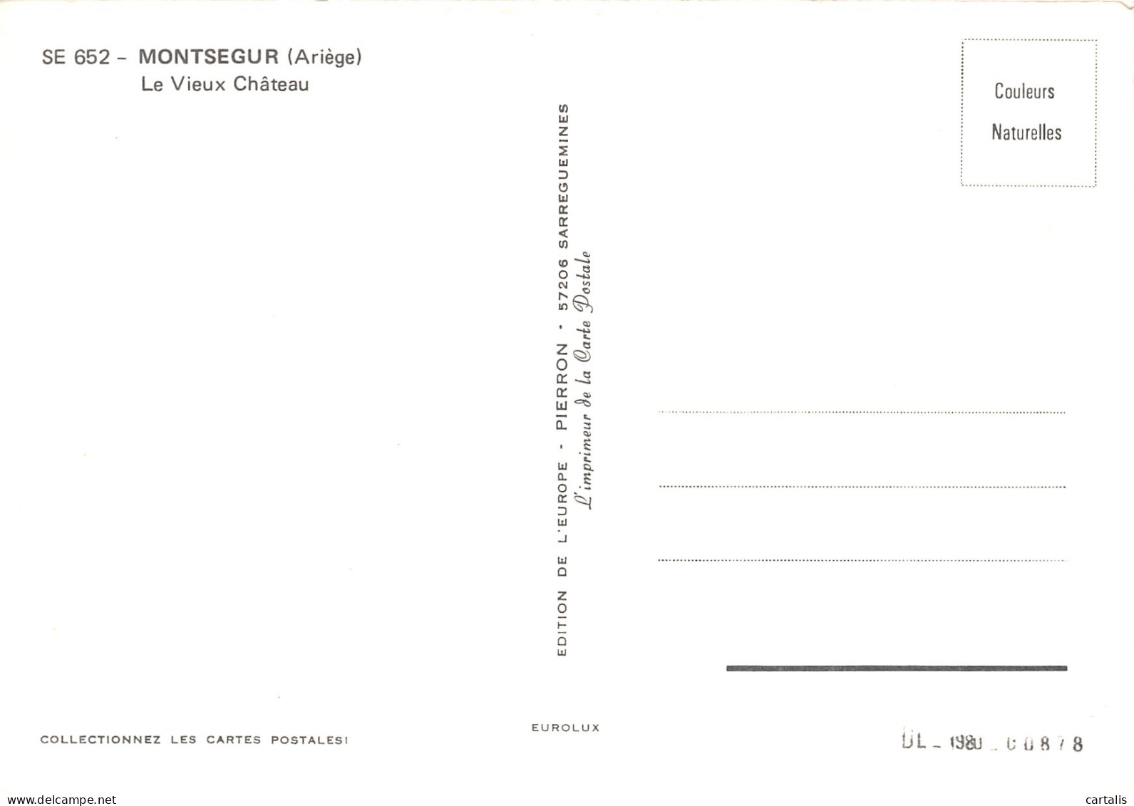 09-MONTSEGUR-N°3783-C/0311 - Other & Unclassified