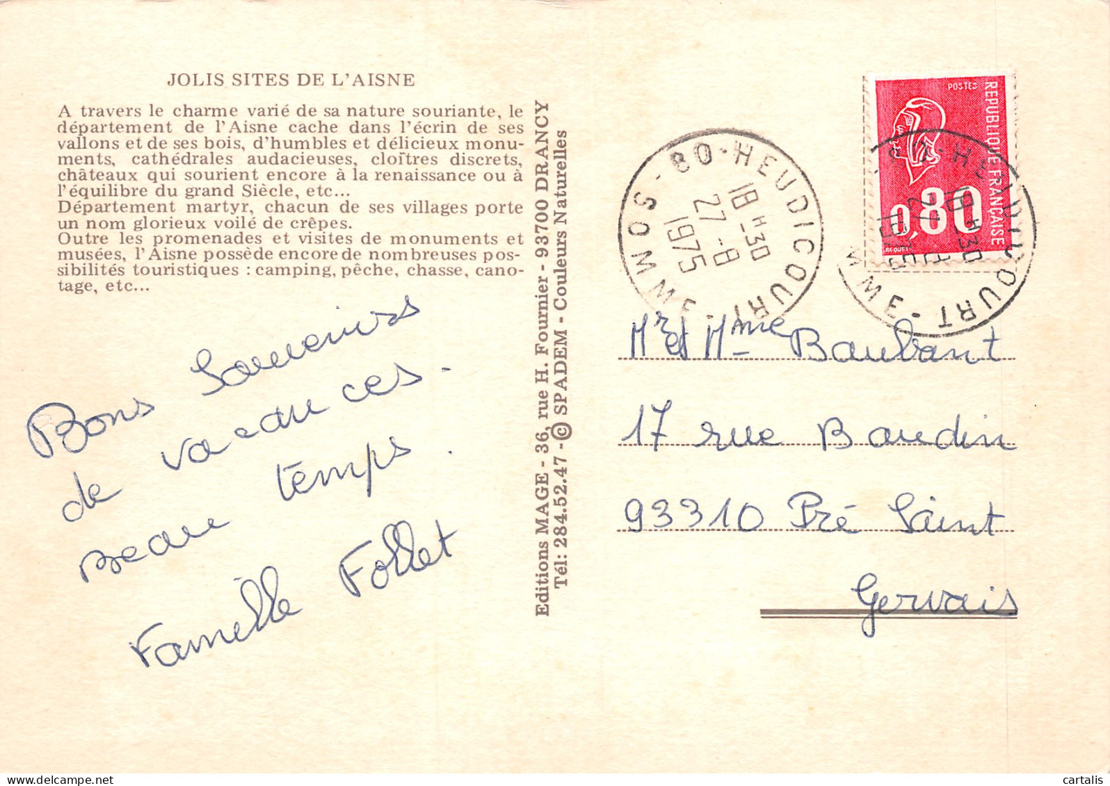 02-AISNE MULTI VUES-N°3783-C/0279 - Other & Unclassified