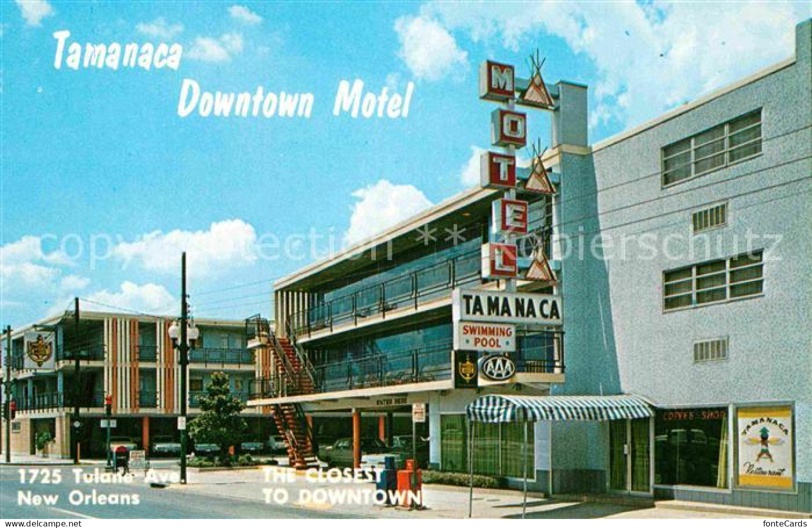 12869892 New_Orleans_Louisiana Tamanaca Downtown Motel  - Sonstige & Ohne Zuordnung