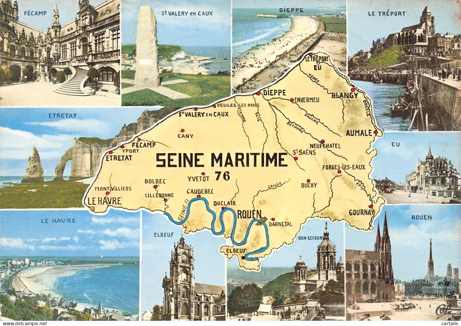 76-SEINE MARITIME-N°3783-C/0153 - Other & Unclassified