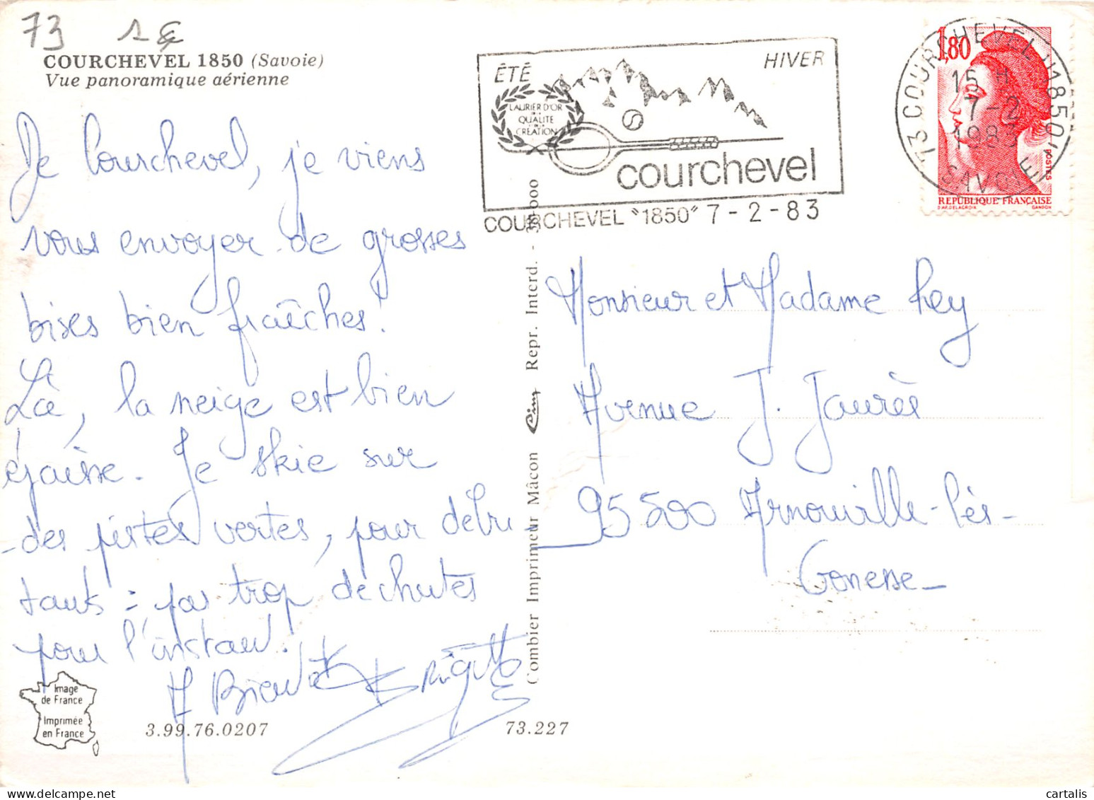 73-COURCHEVEL-N°3783-C/0067 - Courchevel