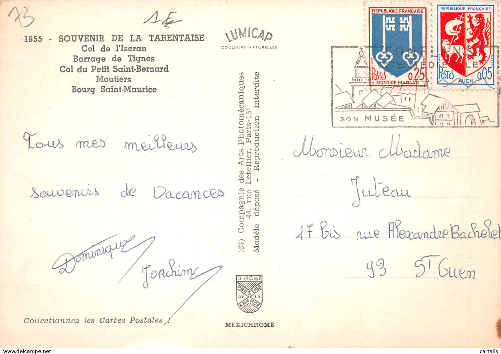 73-LA TARENTAISE-N°3783-C/0057 - Other & Unclassified