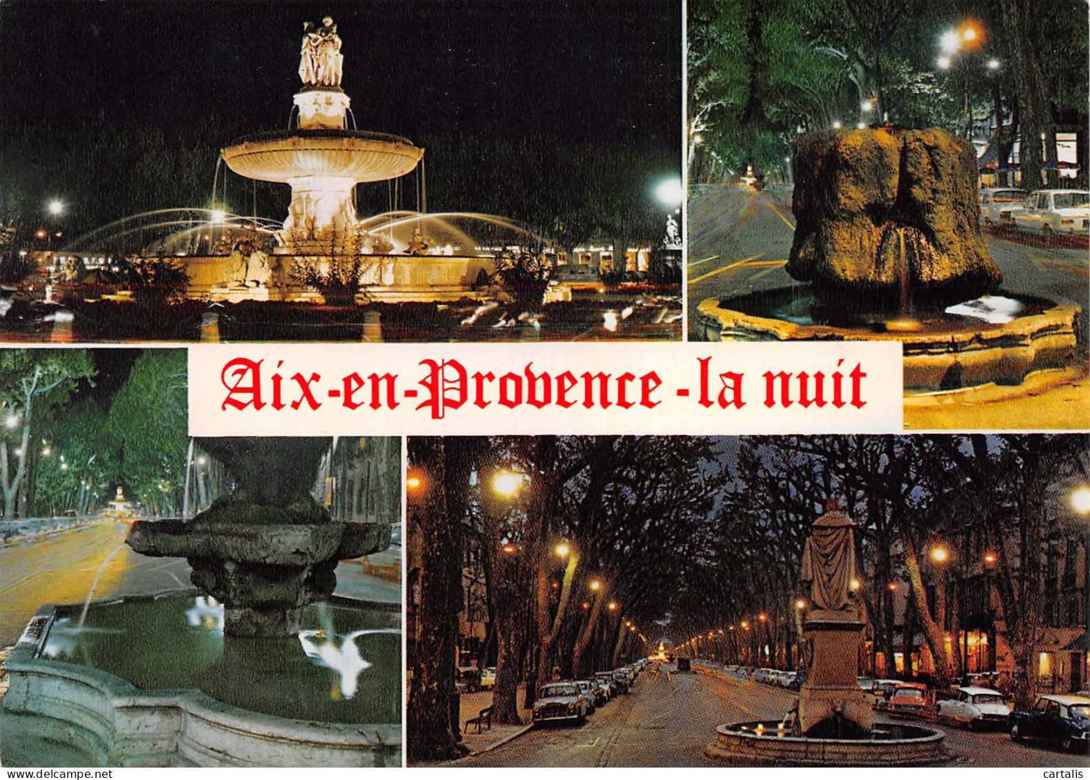 13-AIX EN PROVENCE-N°3783-C/0013 - Aix En Provence