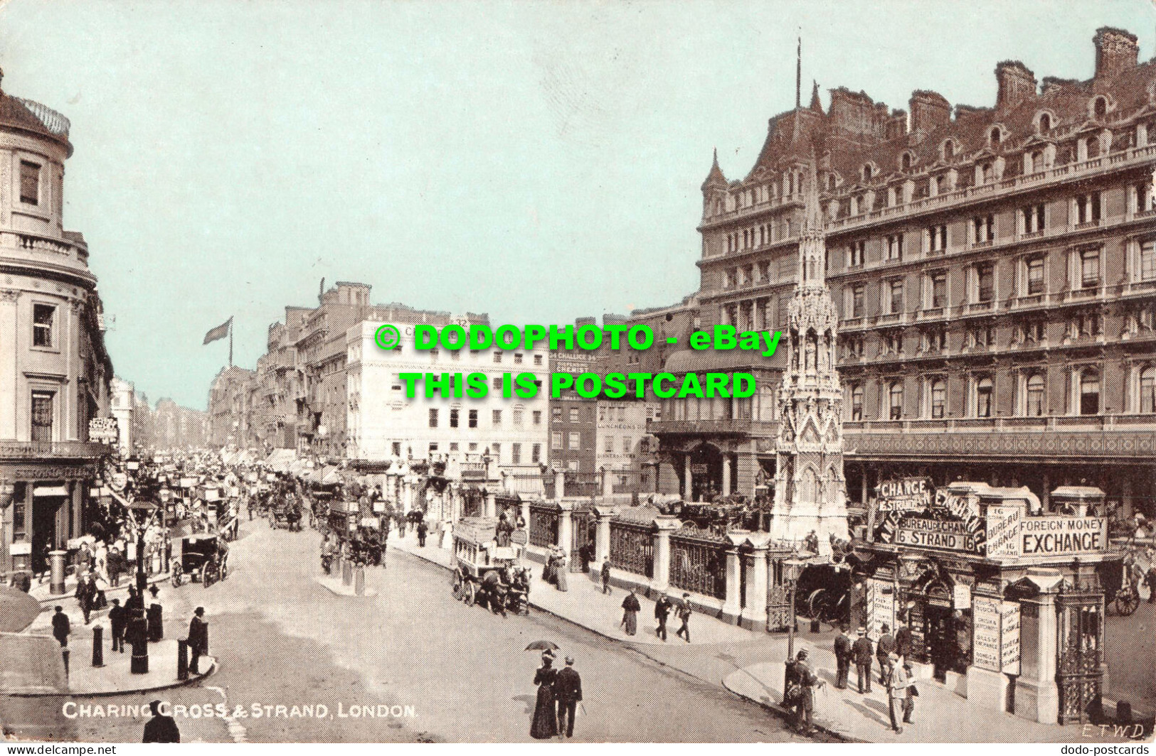 R531847 London. Charing Cross And Strand. 1905 - Otros & Sin Clasificación