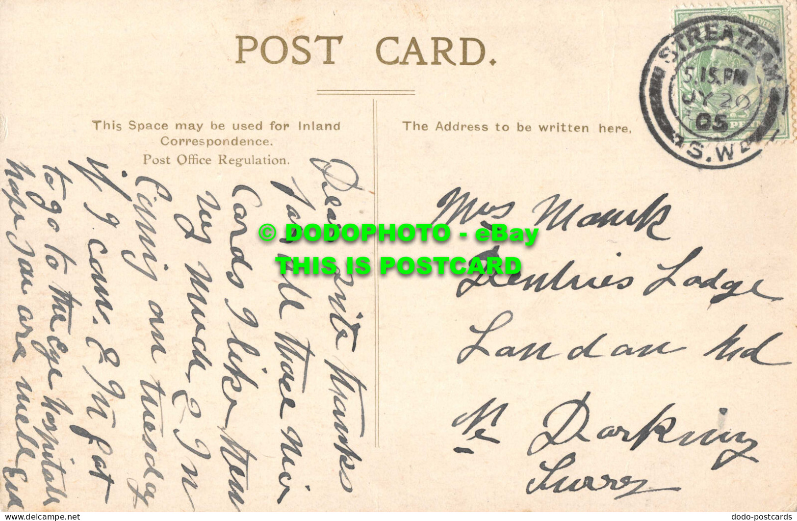 R531847 London. Charing Cross And Strand. 1905 - Other & Unclassified