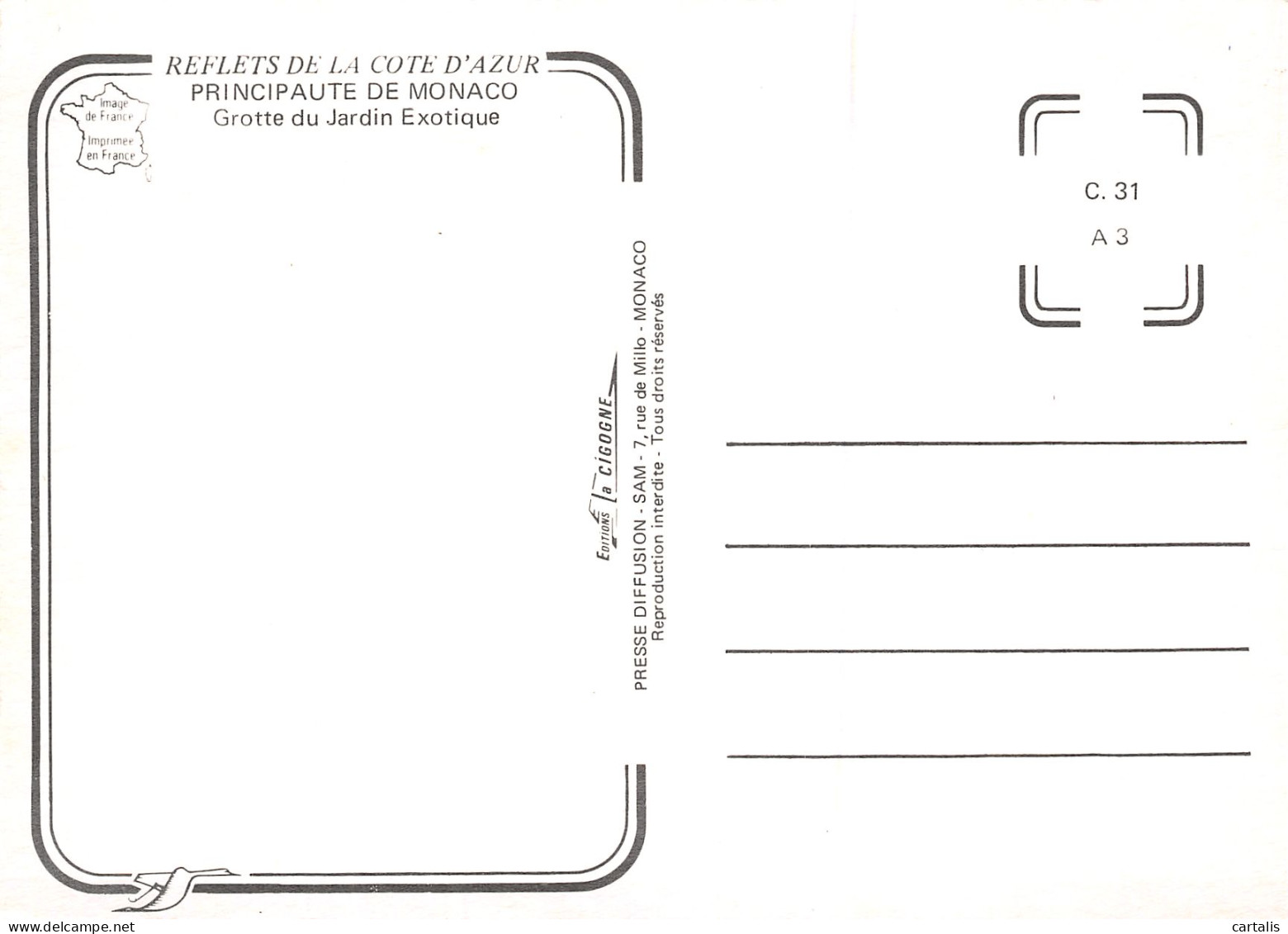 06-MONACO-N°3783-B/0347 - Other & Unclassified