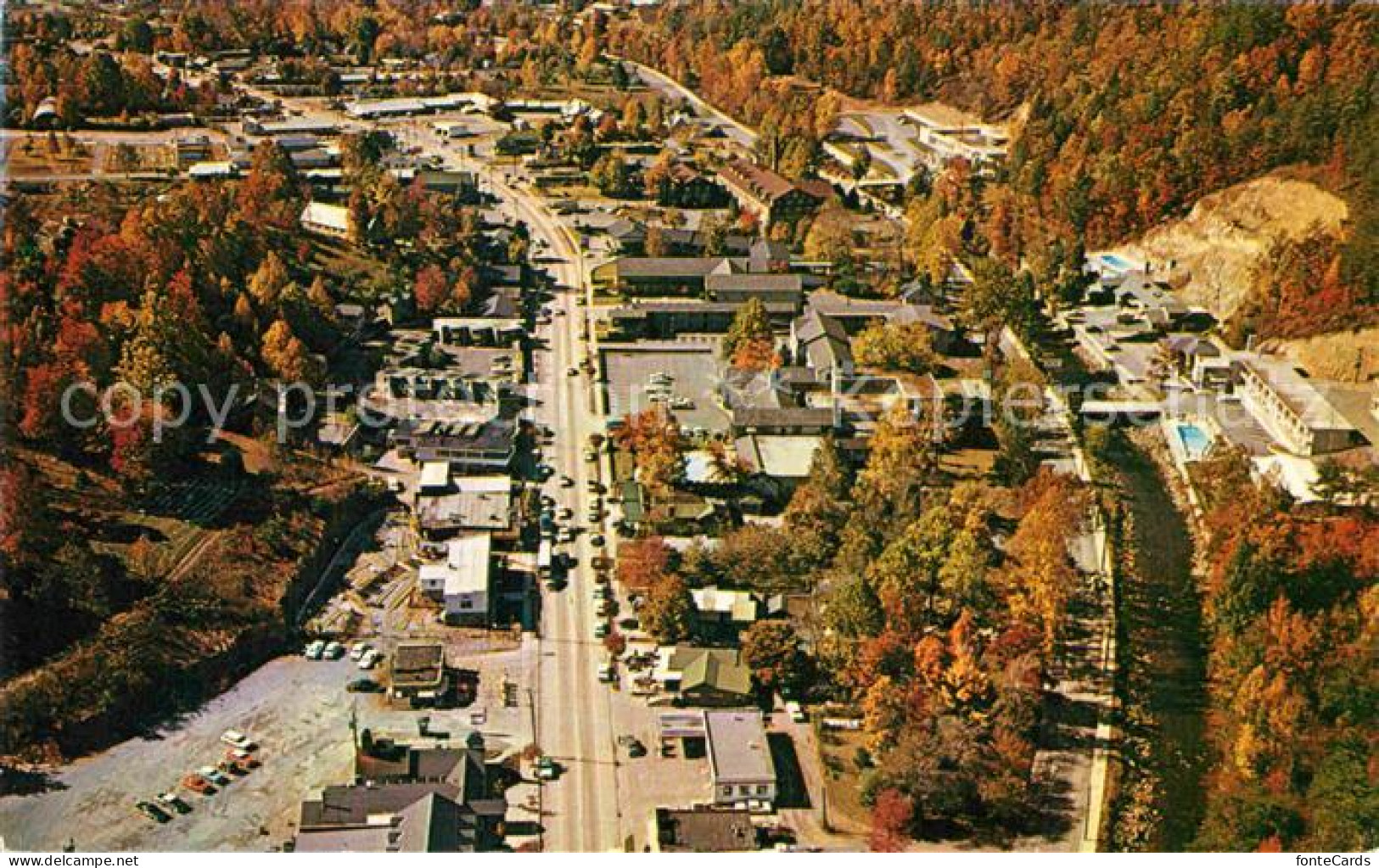 12869882 Gatlinburg Copter View Fliegeraufnahme - Sonstige & Ohne Zuordnung