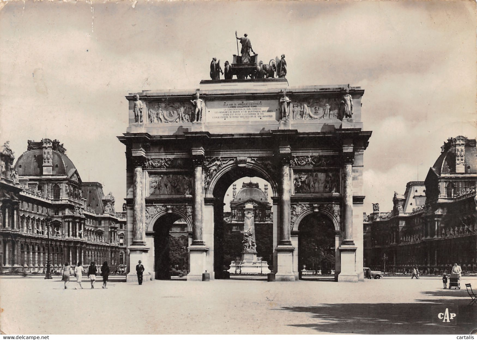 75-PARIS ARC DE TRIOMPHE-N°3784-B/0191 - Arc De Triomphe