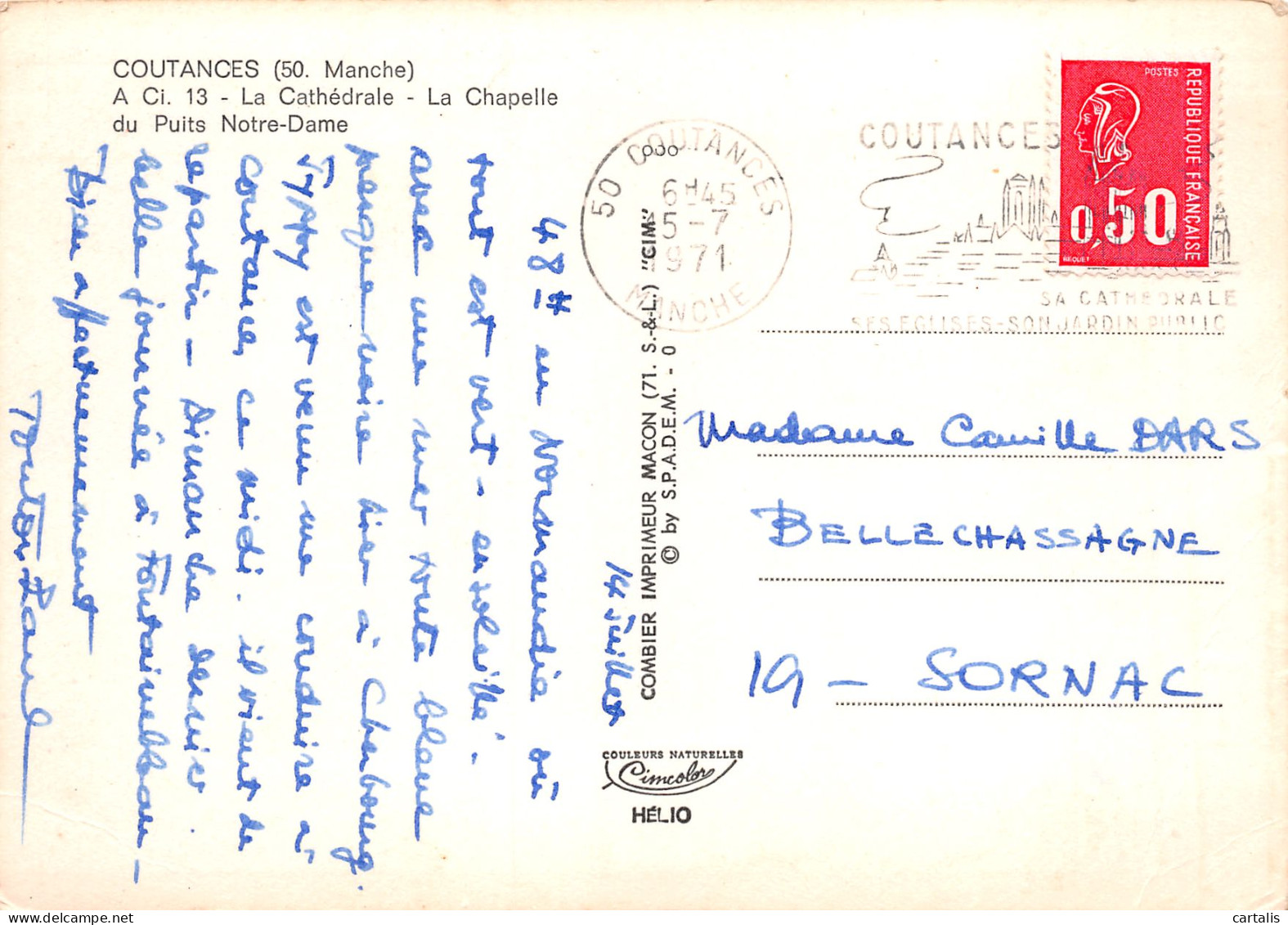 50-COUTANCES-N°3784-B/0163 - Coutances