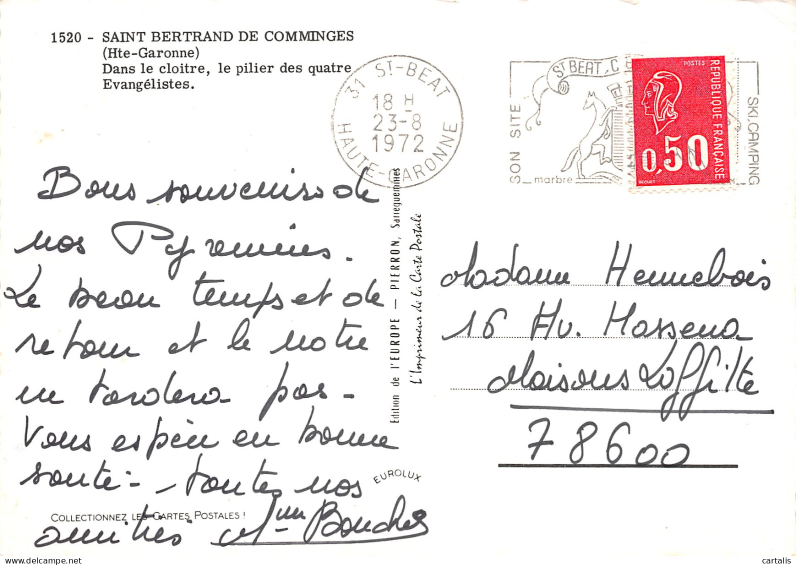 31-SAINT BERTRAND DE COMMINGES-N°3784-B/0149 - Saint Bertrand De Comminges