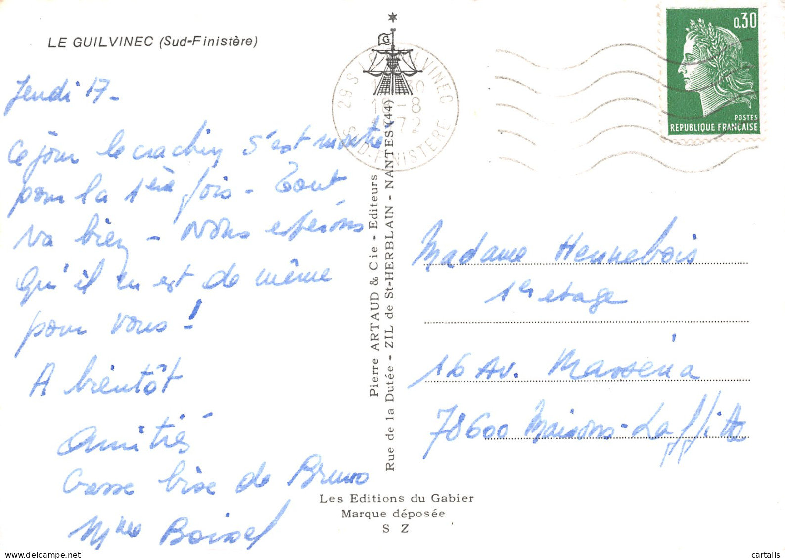 29-LE GUILVINEC-N°3784-B/0117 - Other & Unclassified
