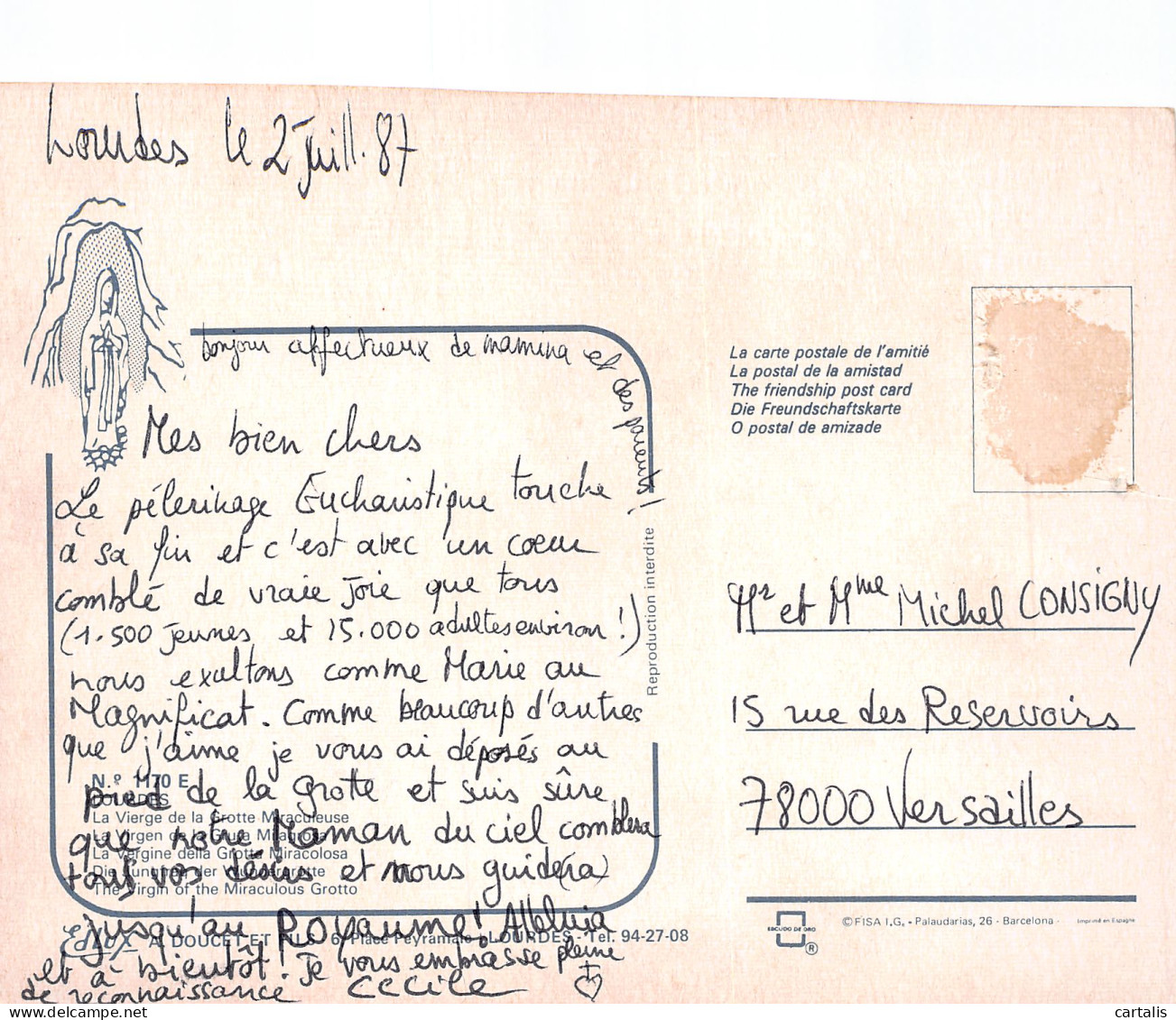 65-LOURDES-N°3784-B/0007 - Lourdes