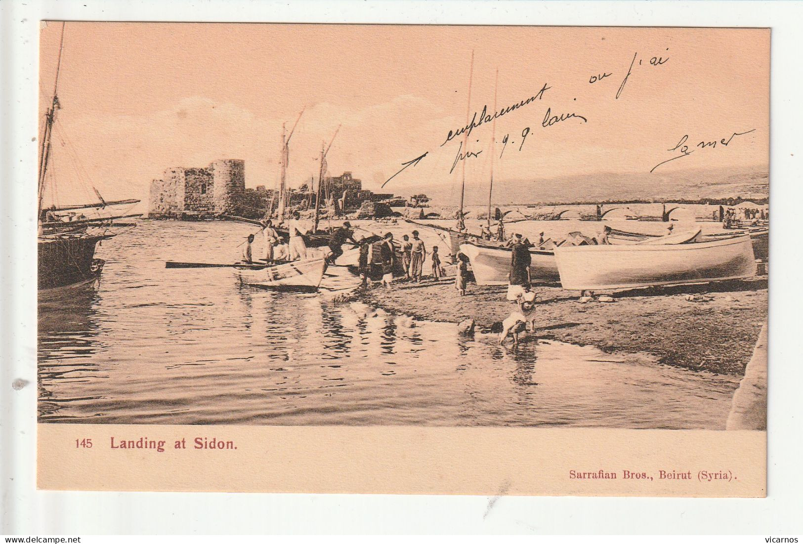 CP LIBAN Landing At SIDON - Libanon