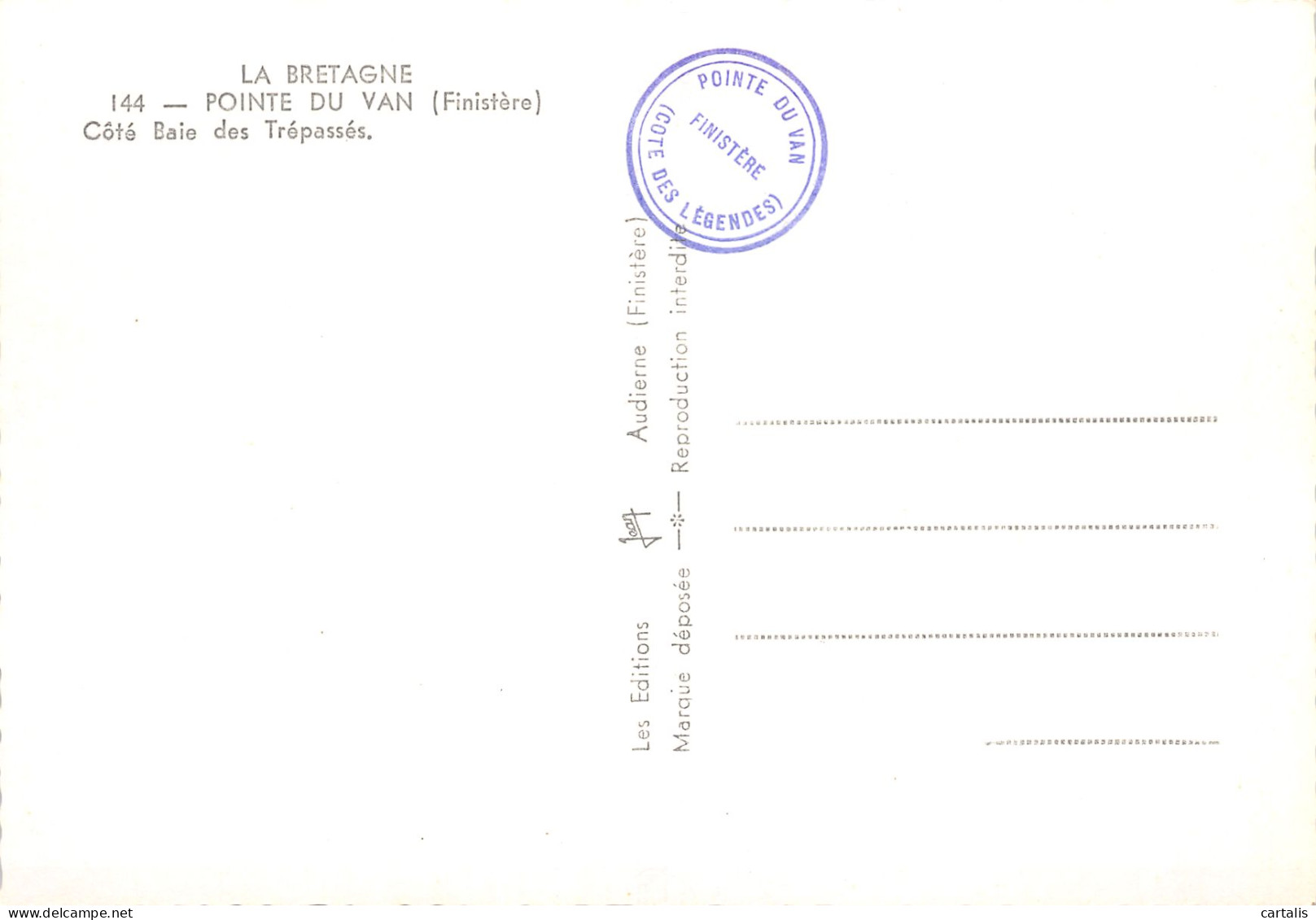 29-POINTE DU VAN-N°3784-A/0201 - Other & Unclassified